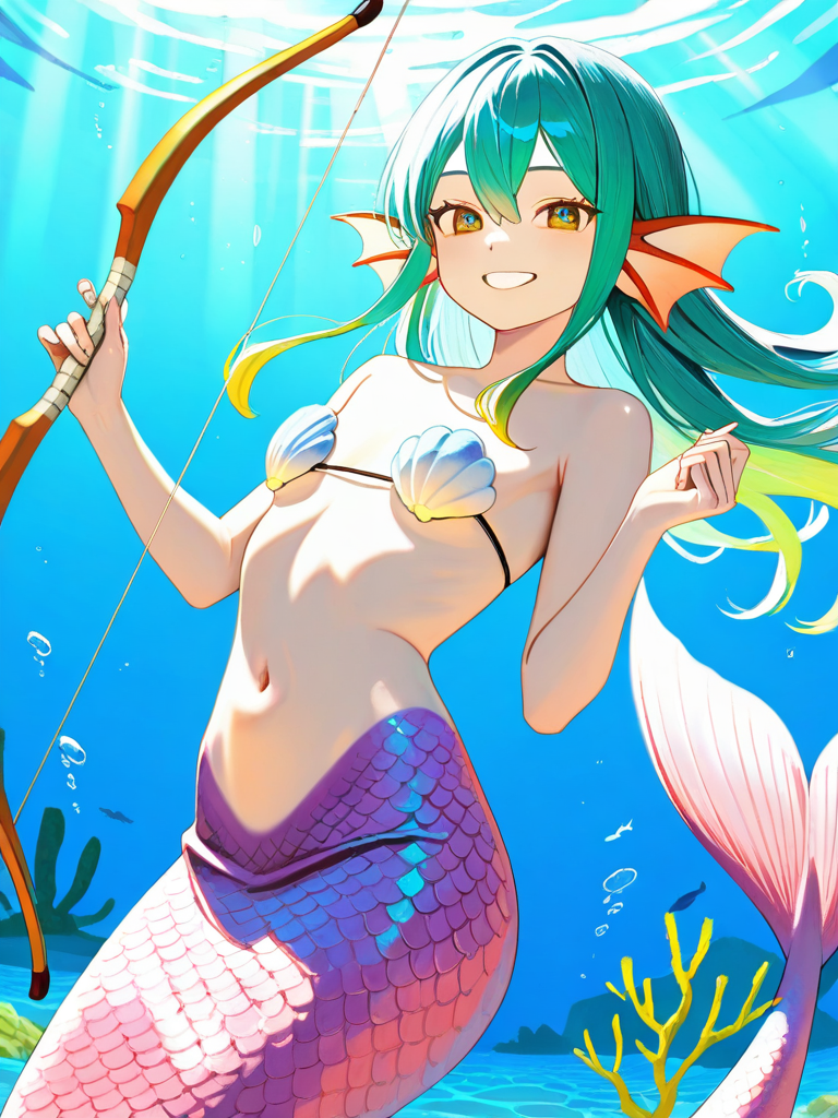 Red Archery Girl, 