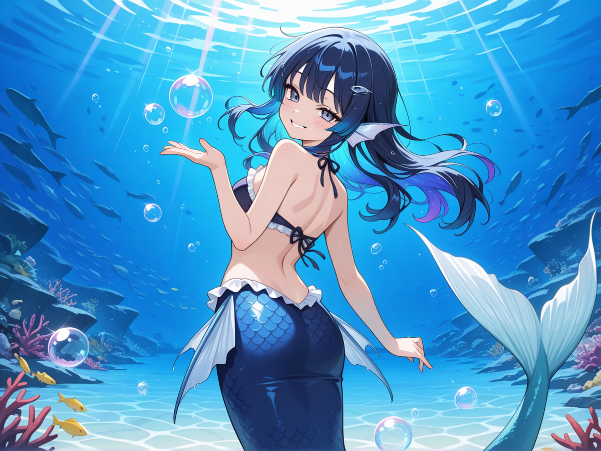 cute mermaid