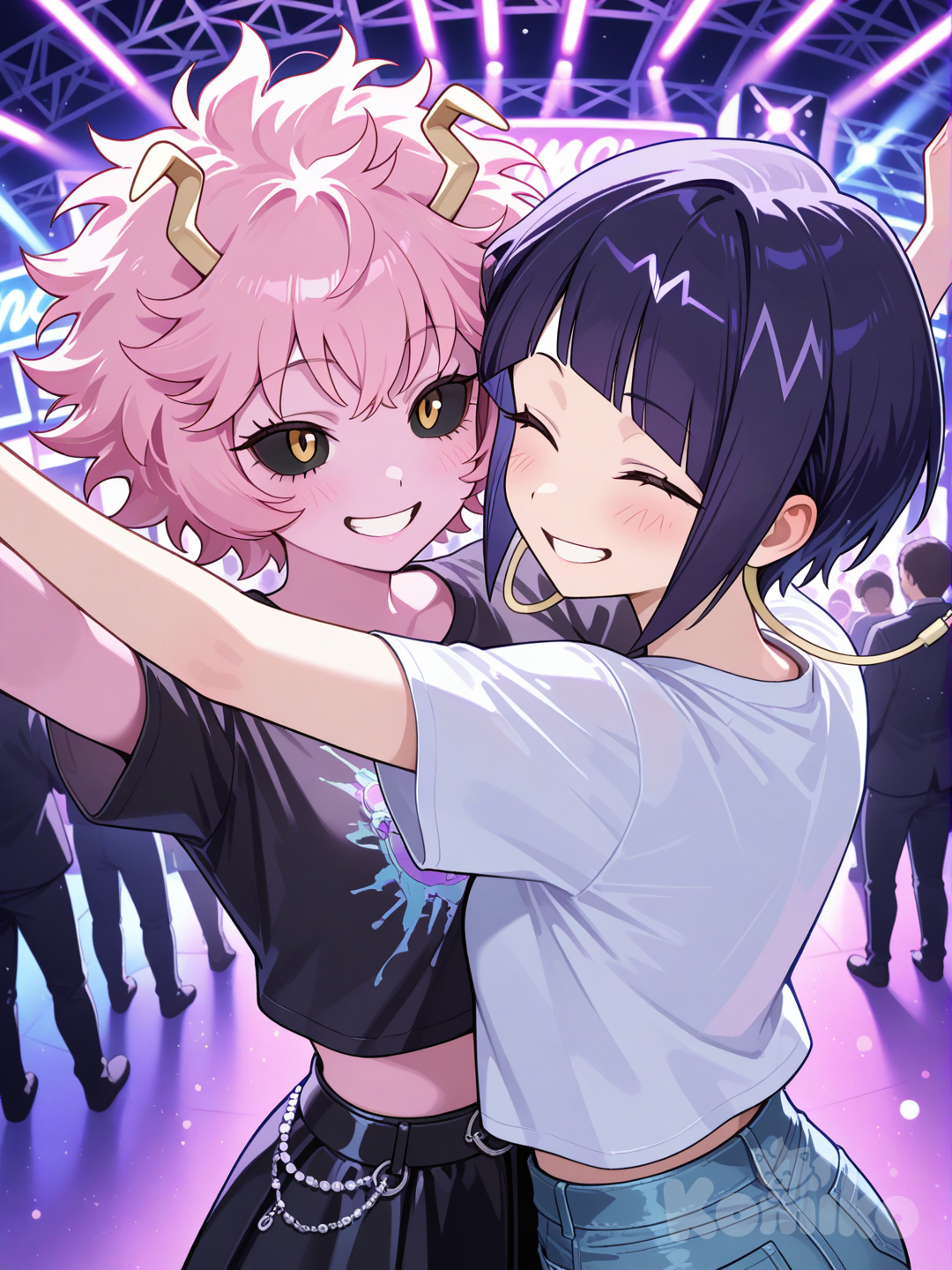 mina x jirou