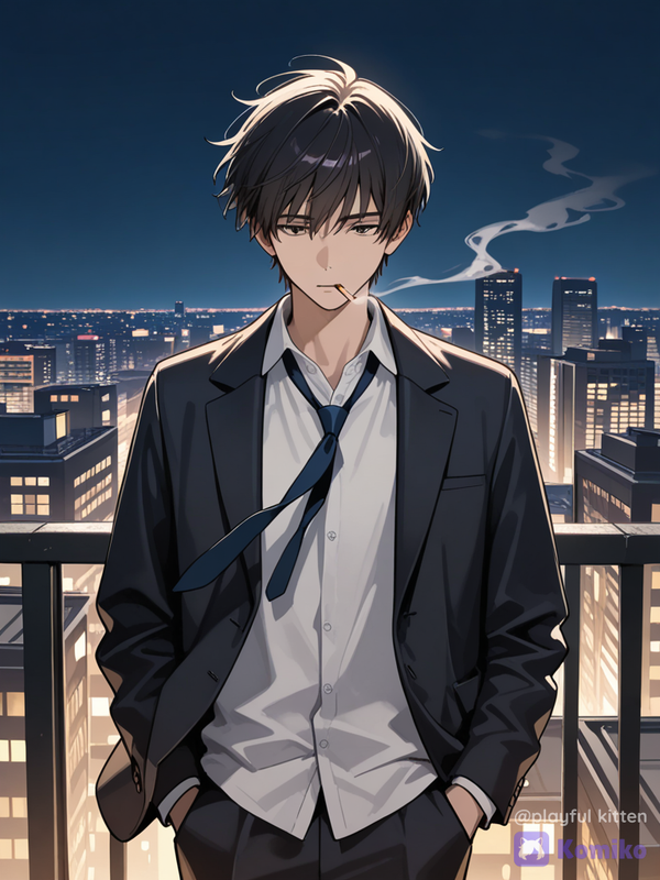 Well... he's kinda hot tho..!!