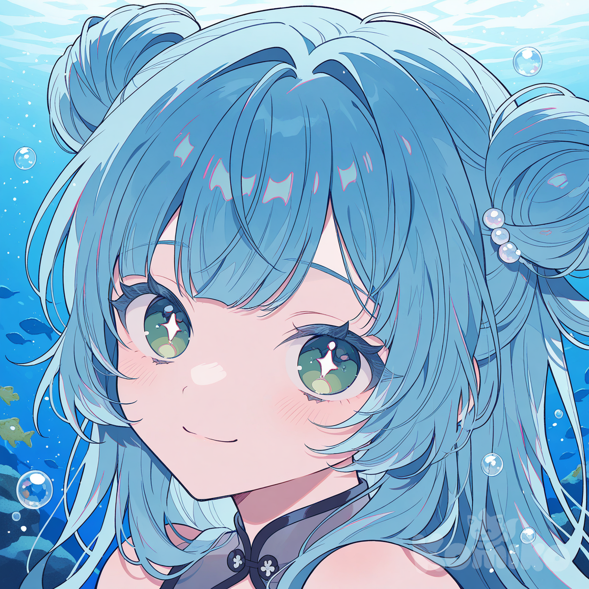 BLUE.