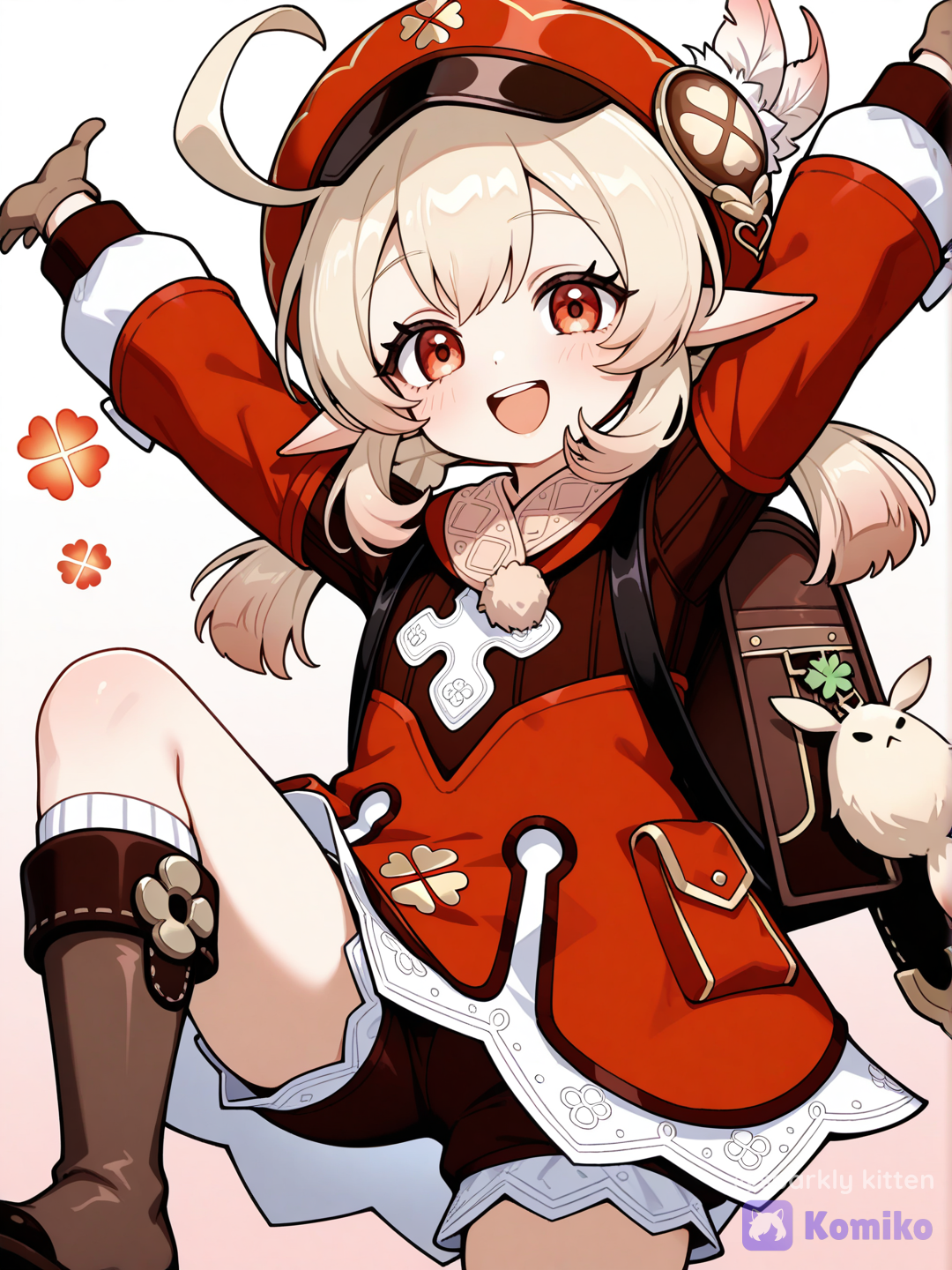 Smiling klee