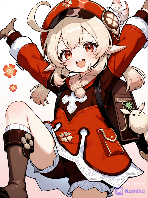 Smiling klee