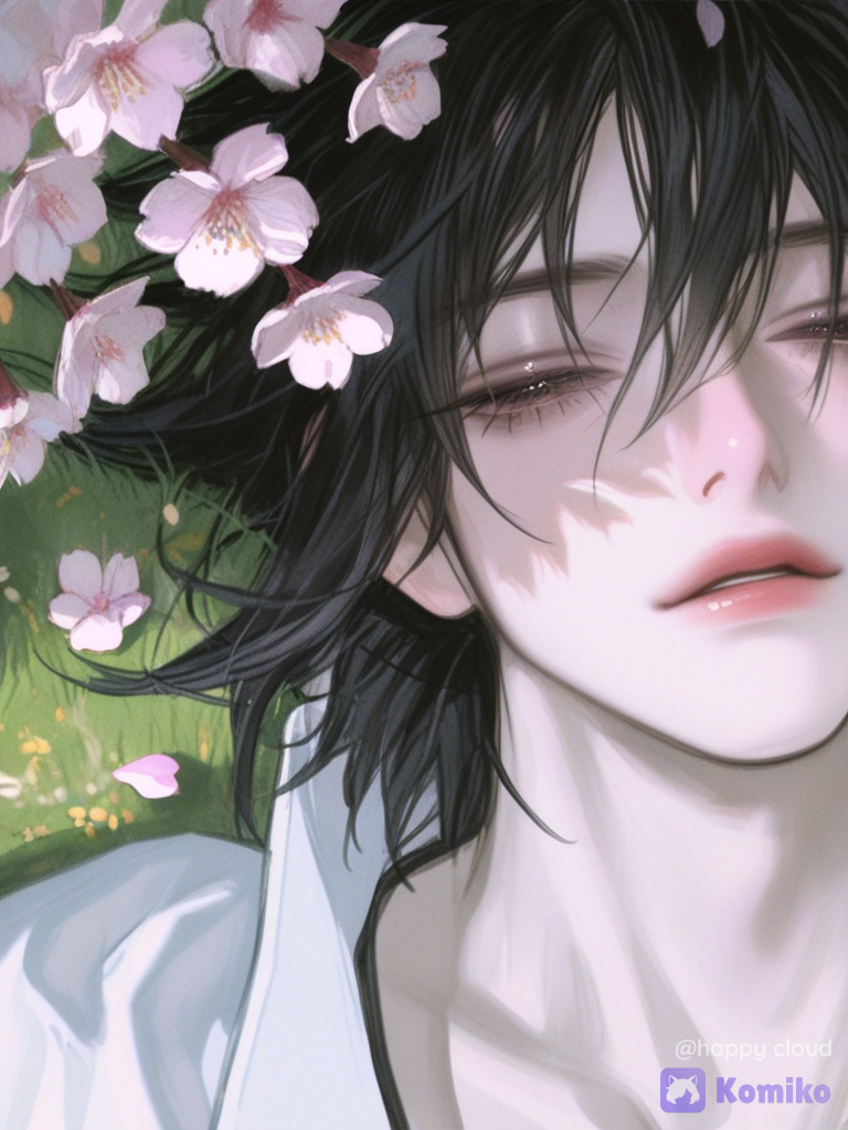 Sasuke's Sakura Chill 🌸✨
