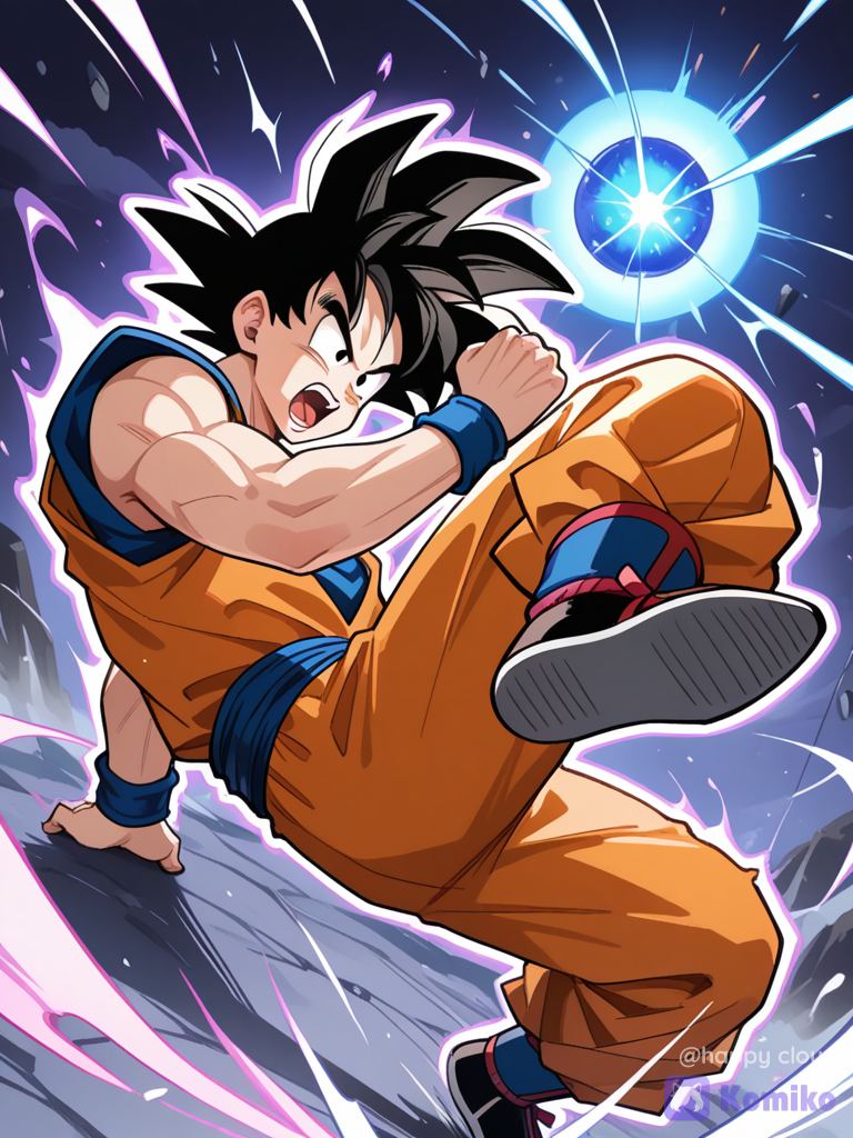 Goku's Sky-High Jumps! ✨