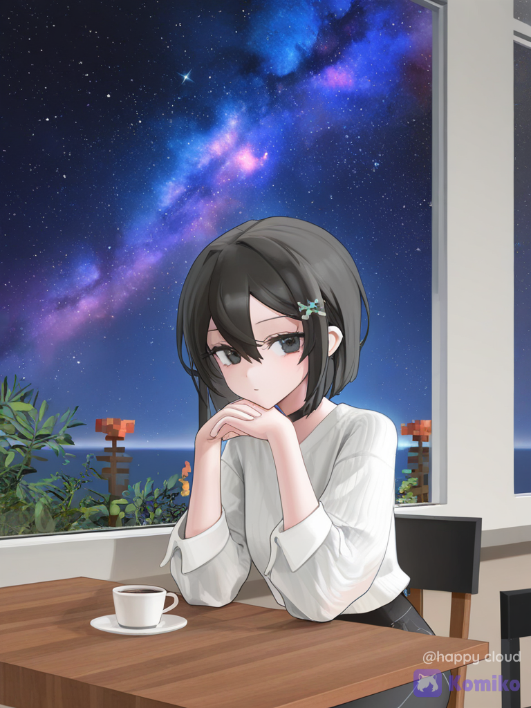Kirito's Cosmic Cafe Night ✨☕