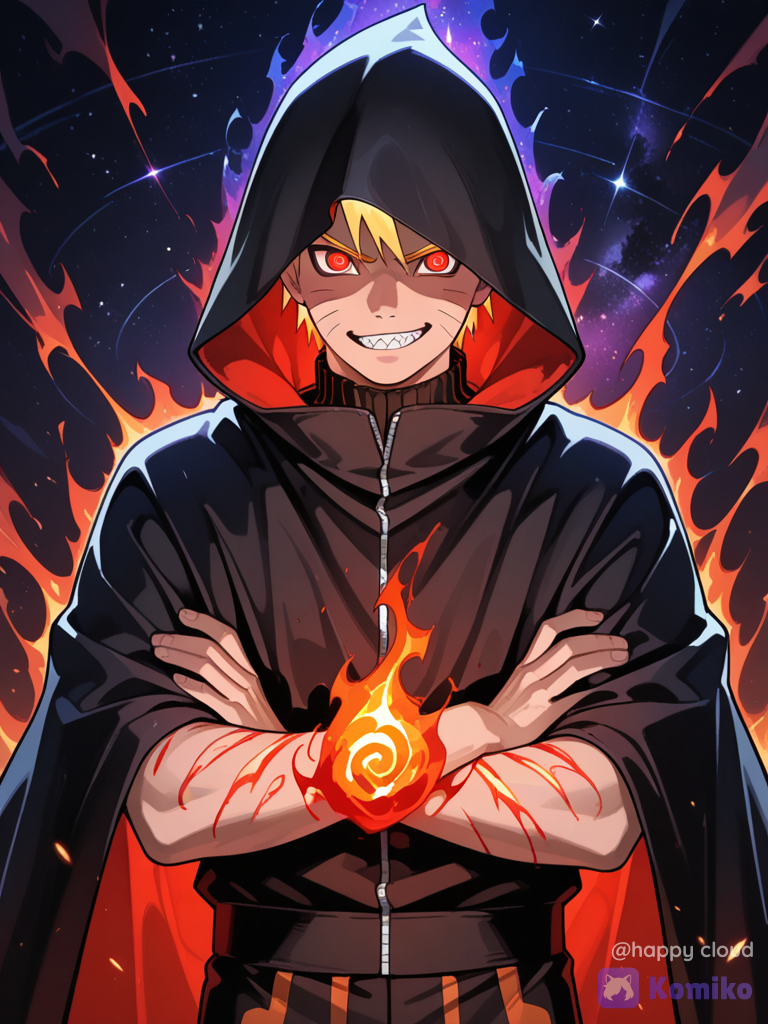Red Eyes Naruto Vibes 🌌✨