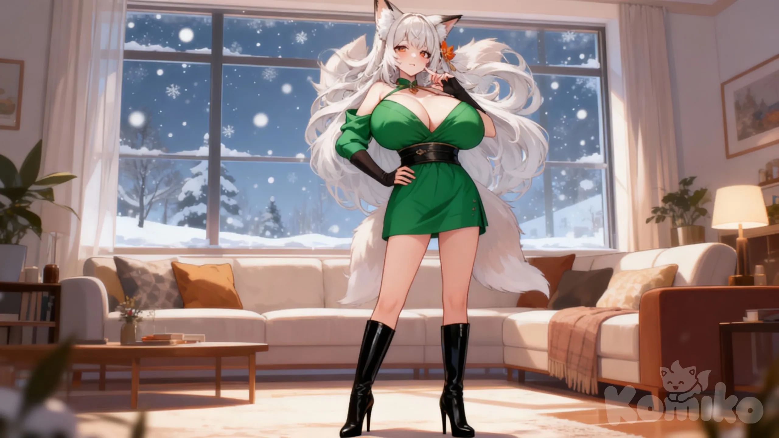 Anime Fox Girl 