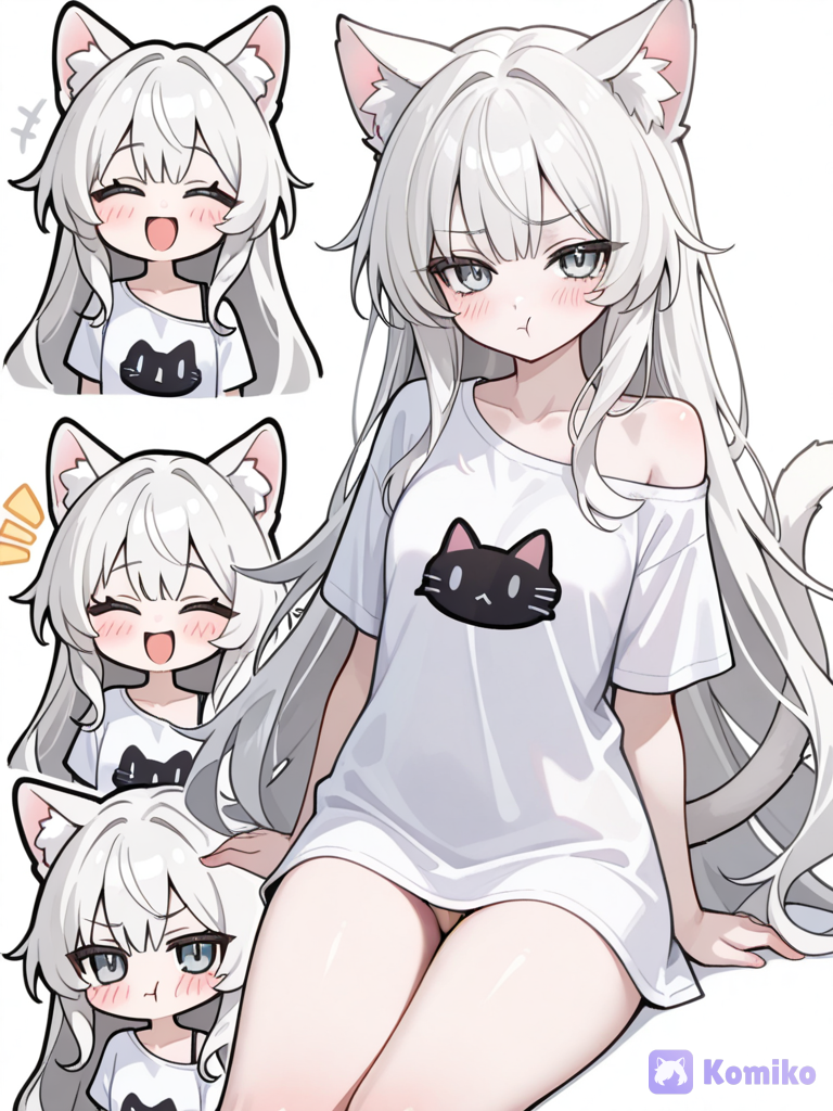Miyu stickers#2