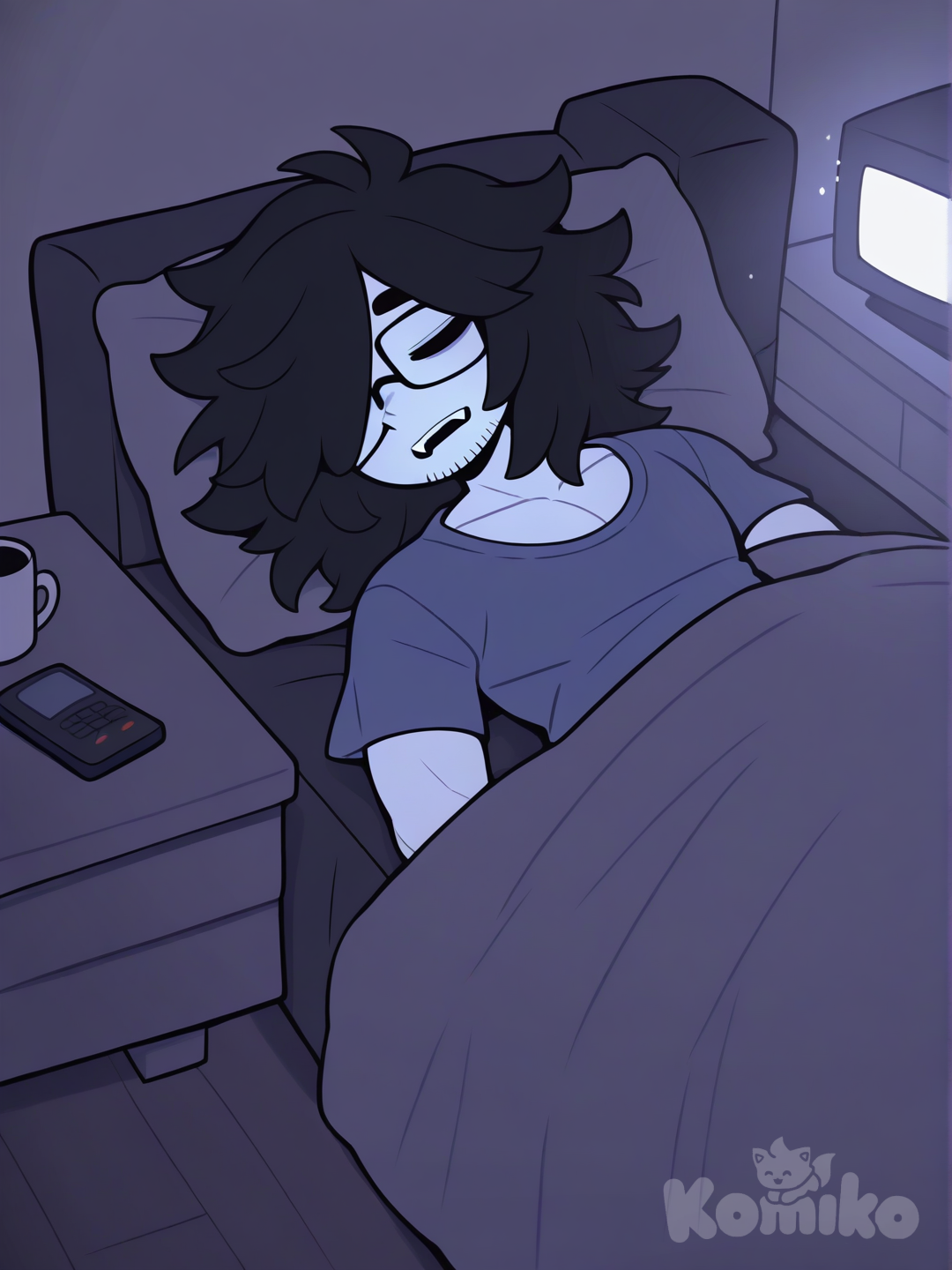 Ever had a night like this? Y'know... Peaceful?