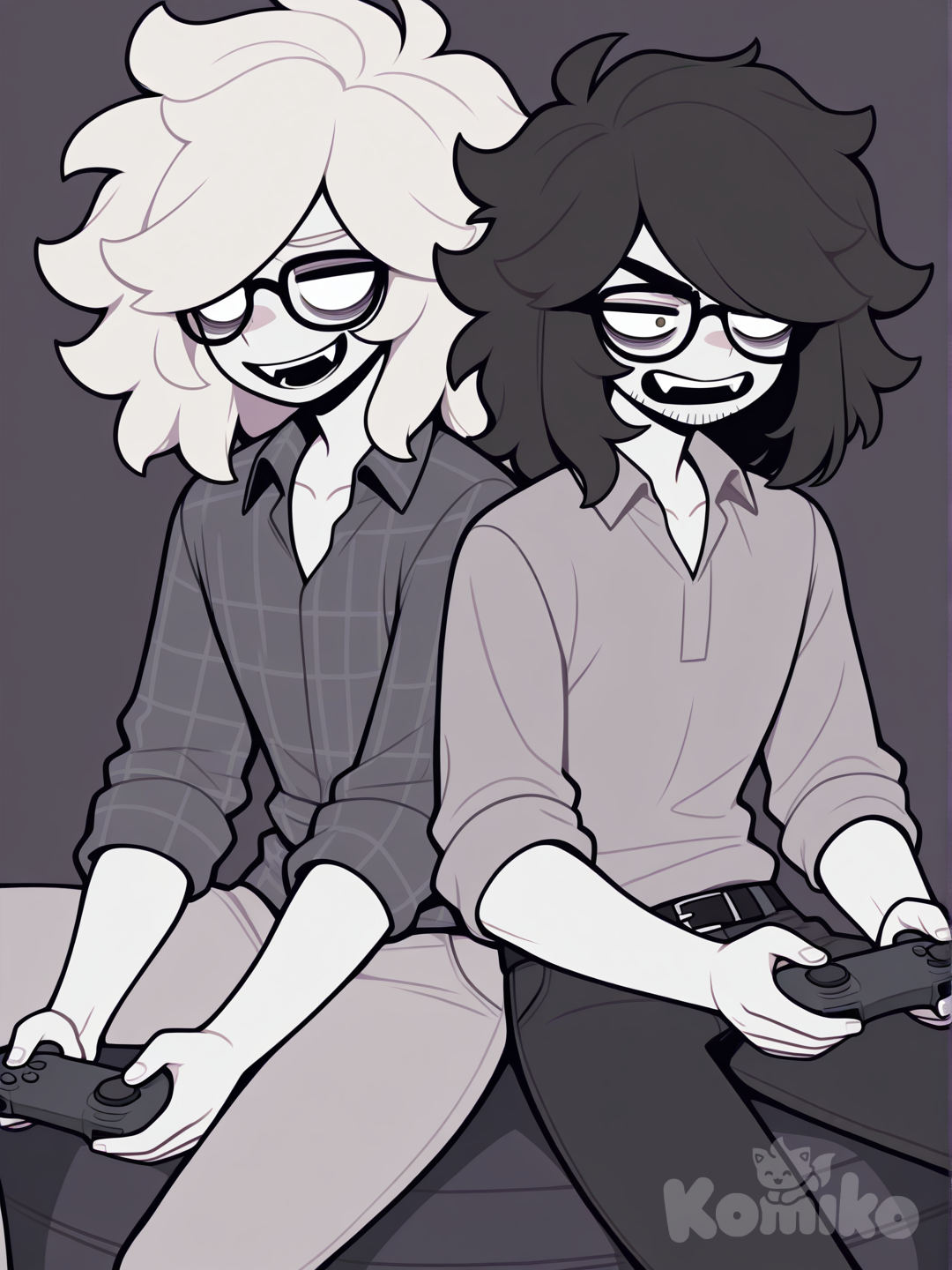 Idk where Soul's pupils went but this is funny to me XD