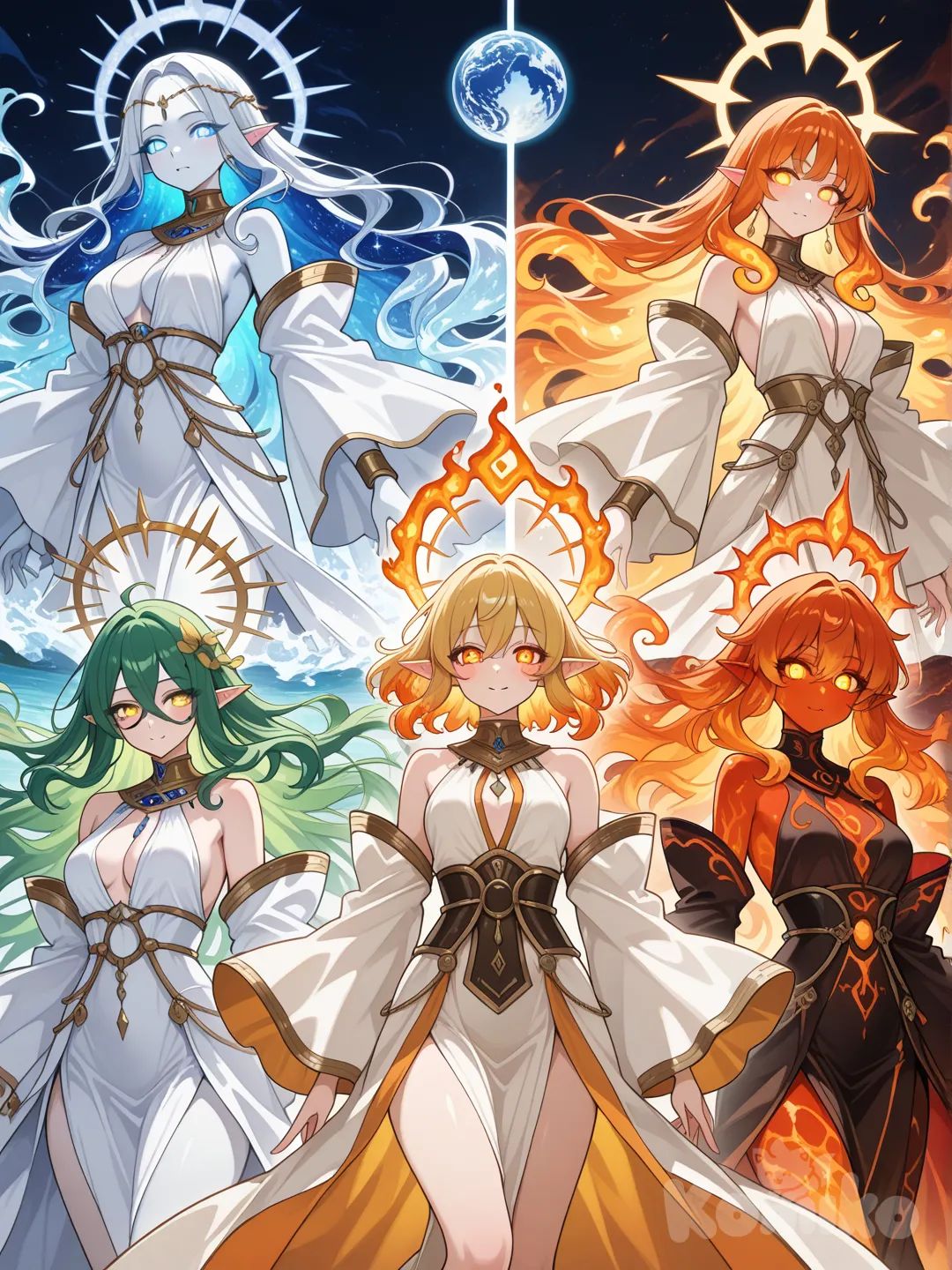5 Goddesses