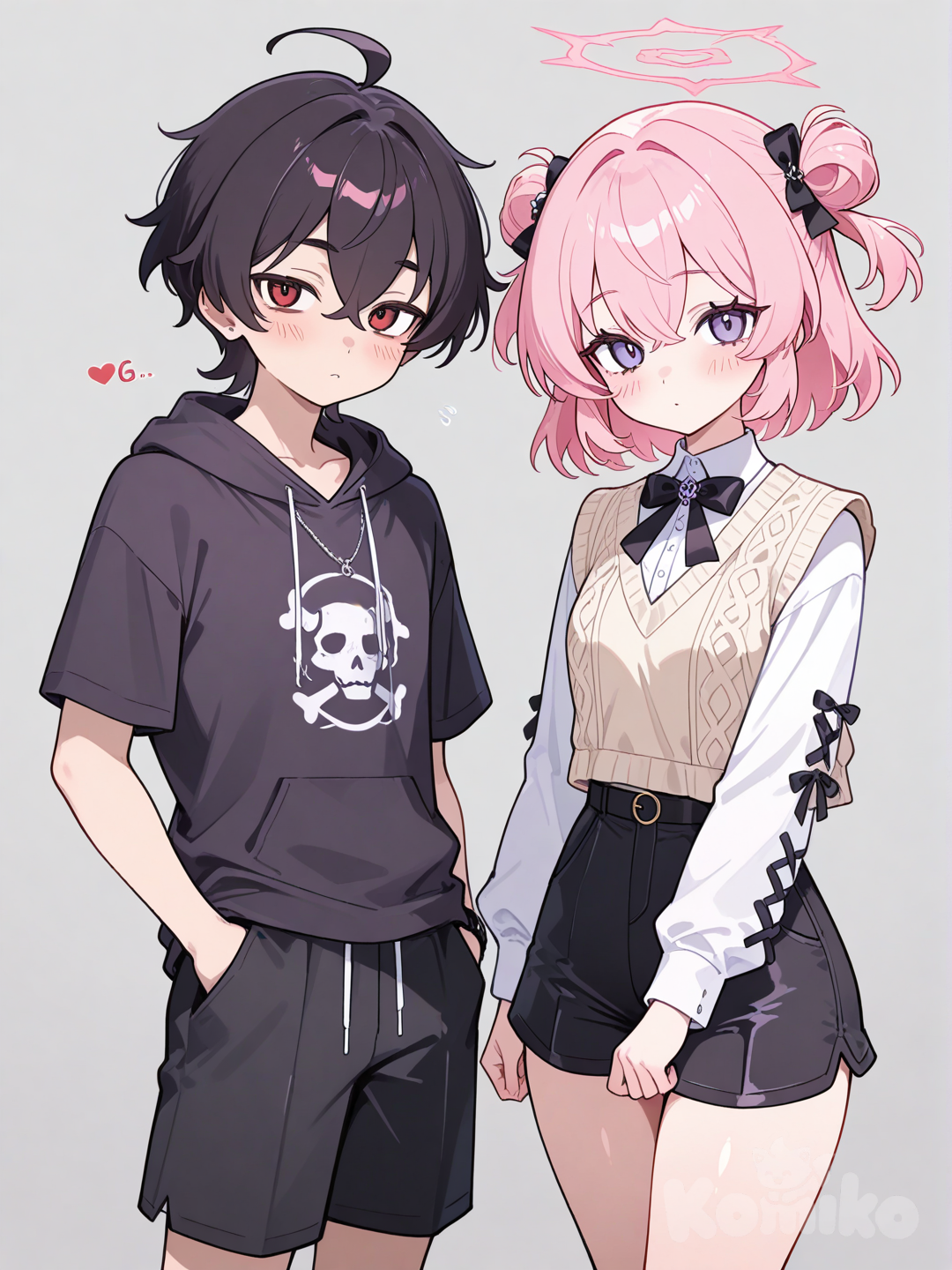 just my oc niyl and her bf