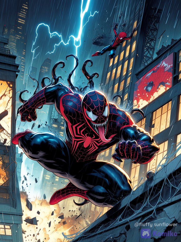 The attack of venom