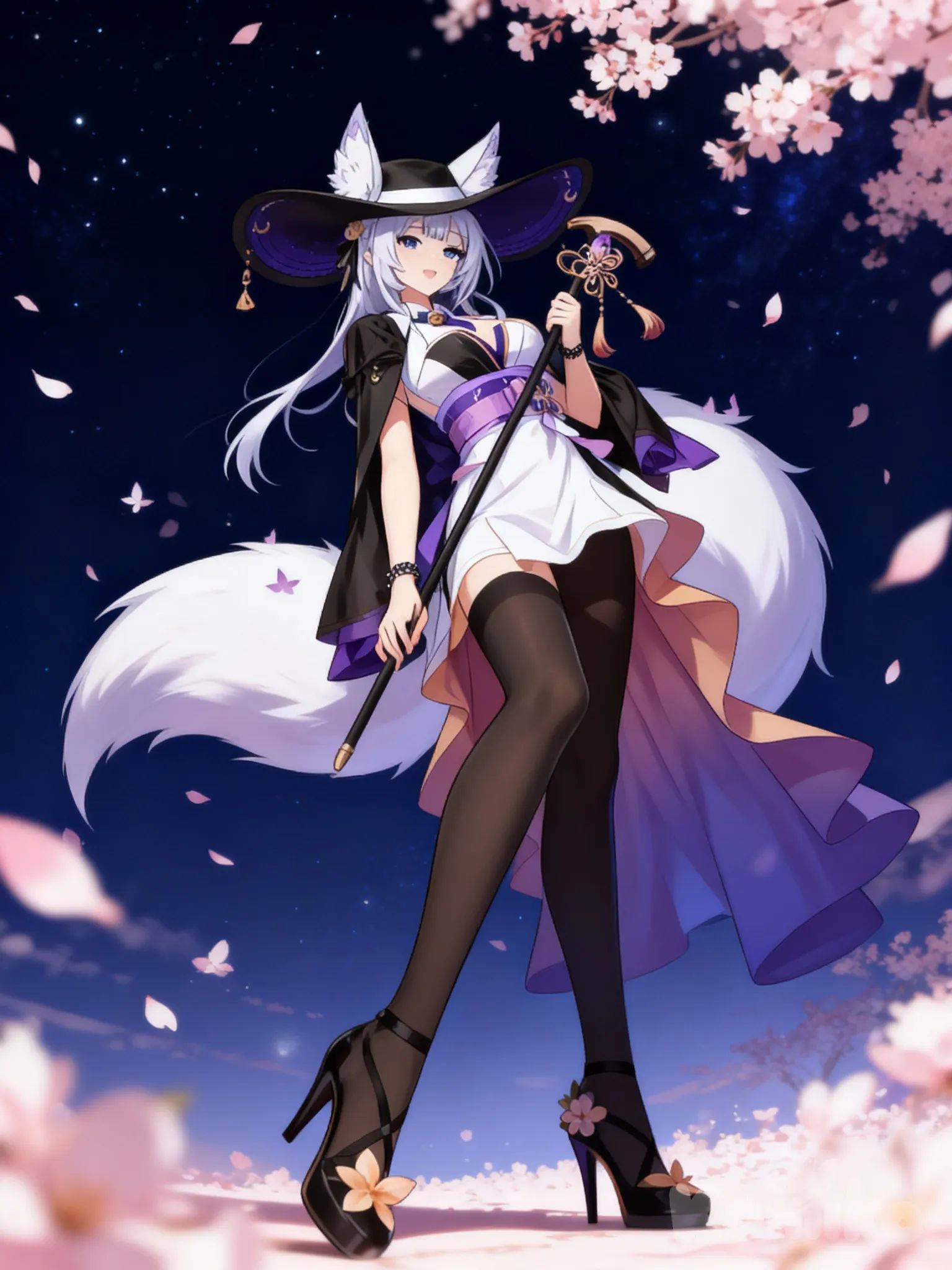 Tamamo-no-mae : Night and Sakura's 