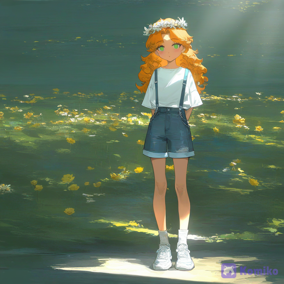 By the road