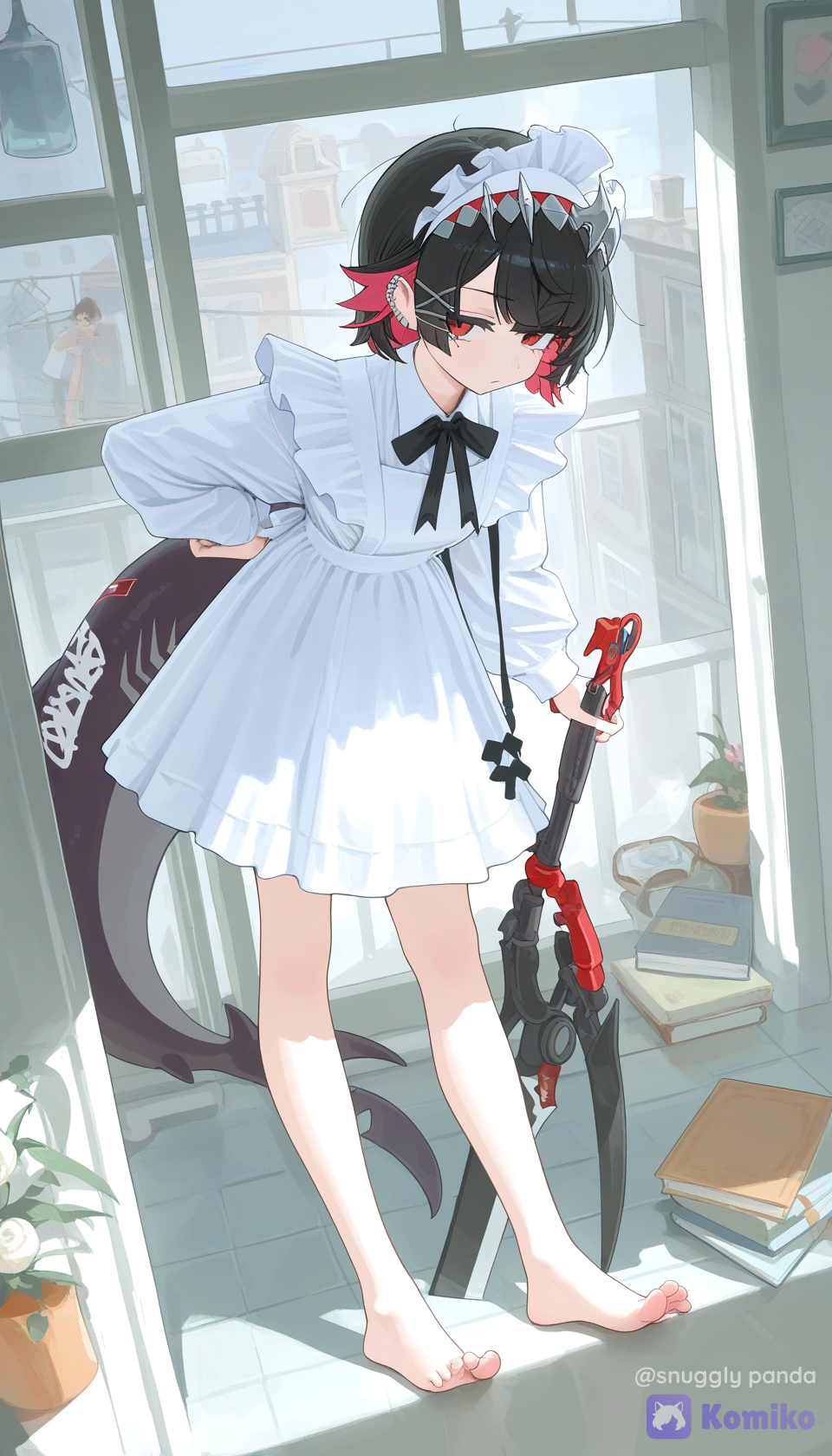 School Scissors Pose