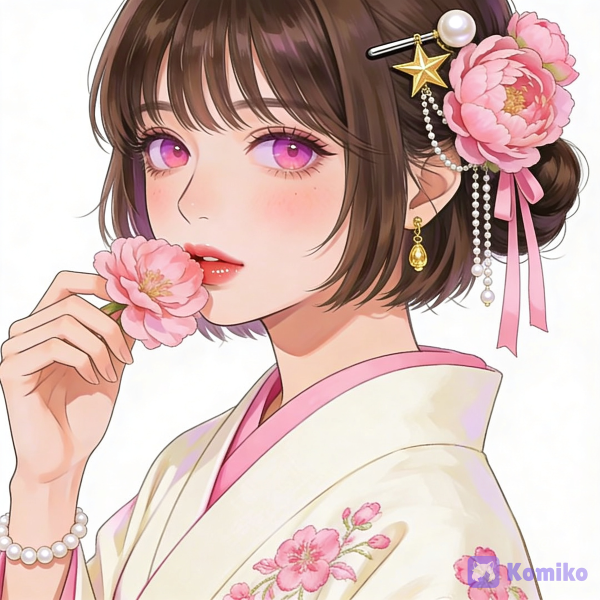 Girl Kimono