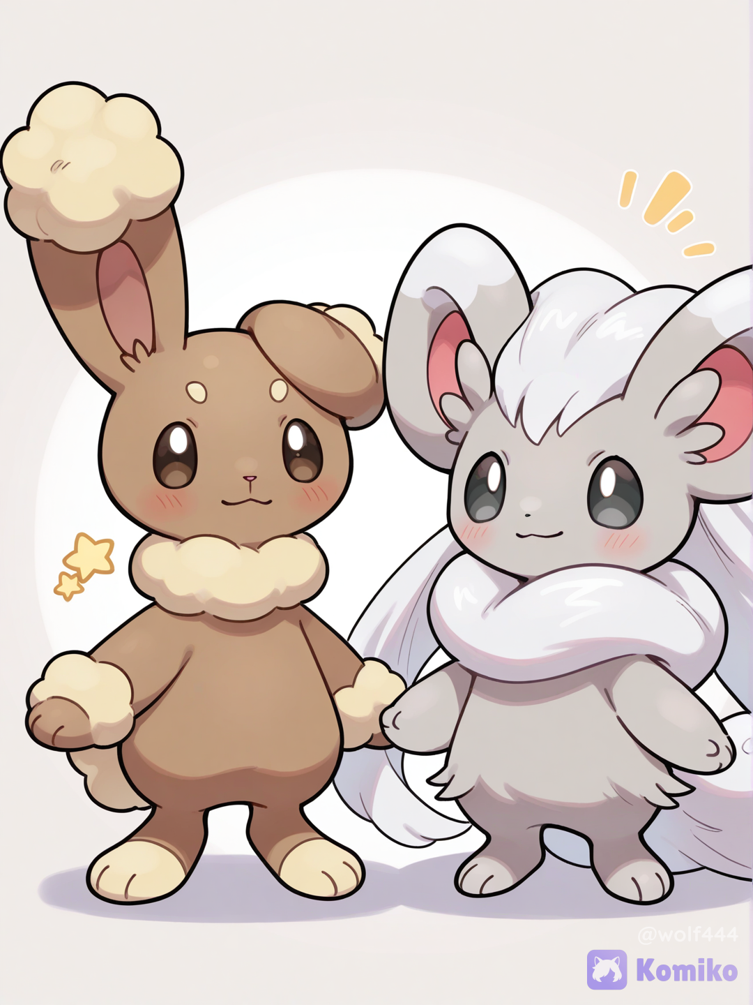 me and cipher as pokemon!!!!