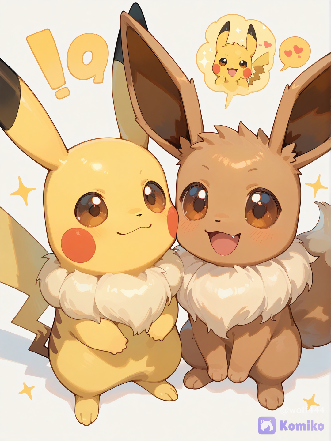 me and Kory as pokemon!!!!