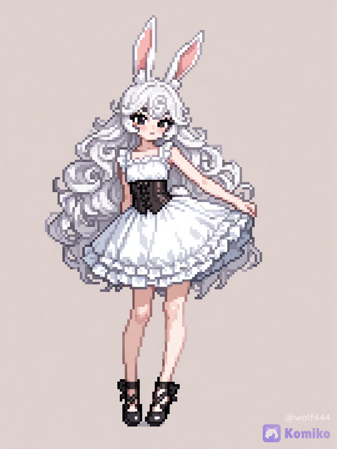 bunny in pixel!!!!