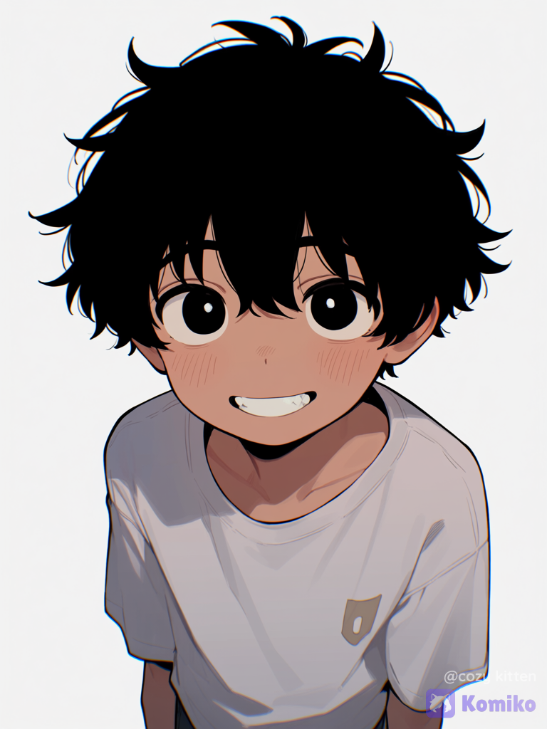 A cute boy
