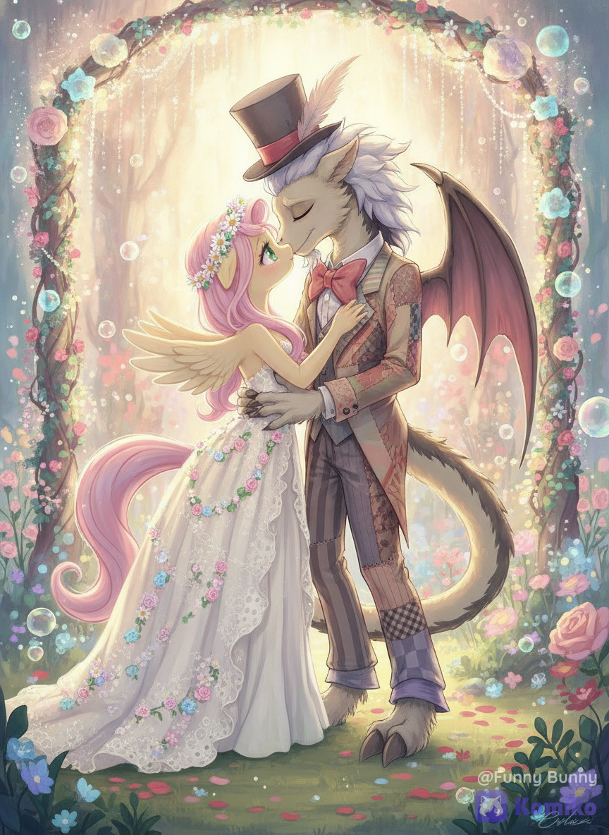 Fluttershy and Discord