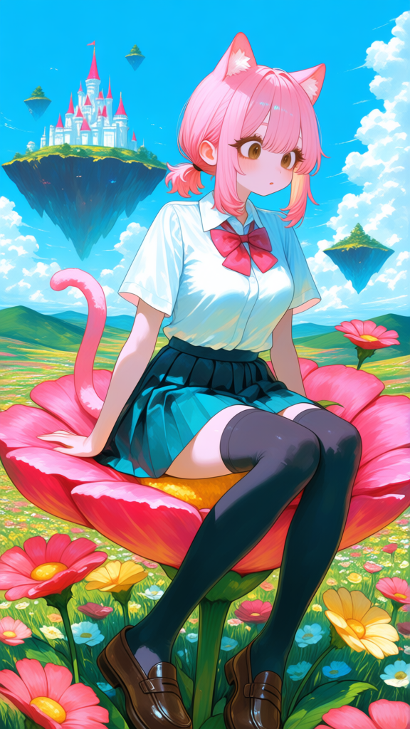 Resting in the Flowers