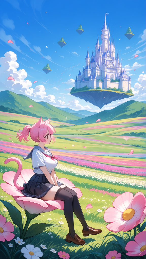 Resting in the Flowers