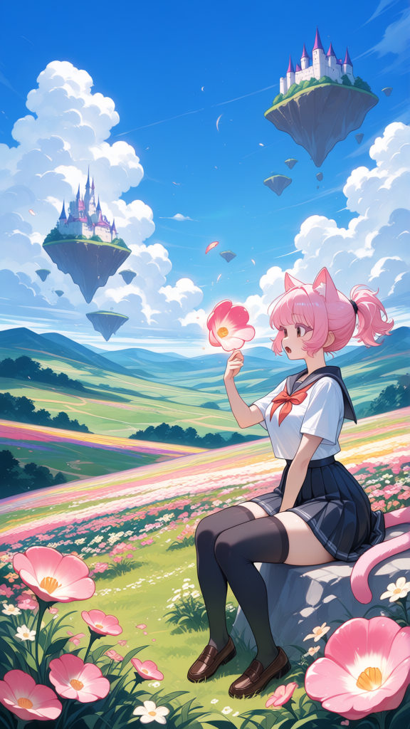 Resting in the Flowers