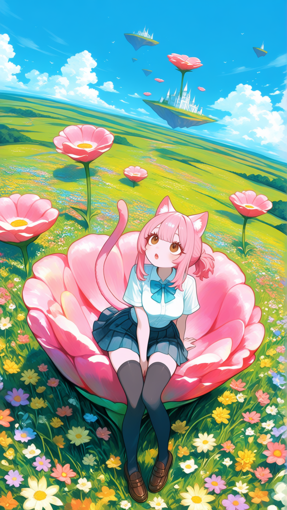 Resting in the Flowers