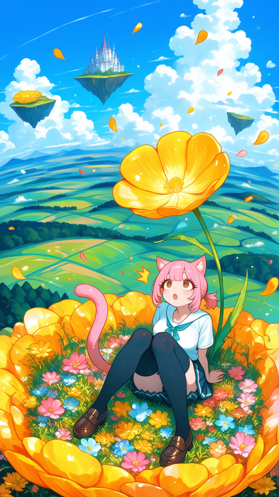 Resting in the Flowers