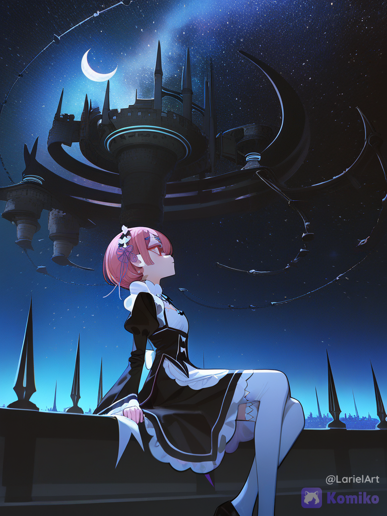 Рам и звёздная ночь 🌙✨