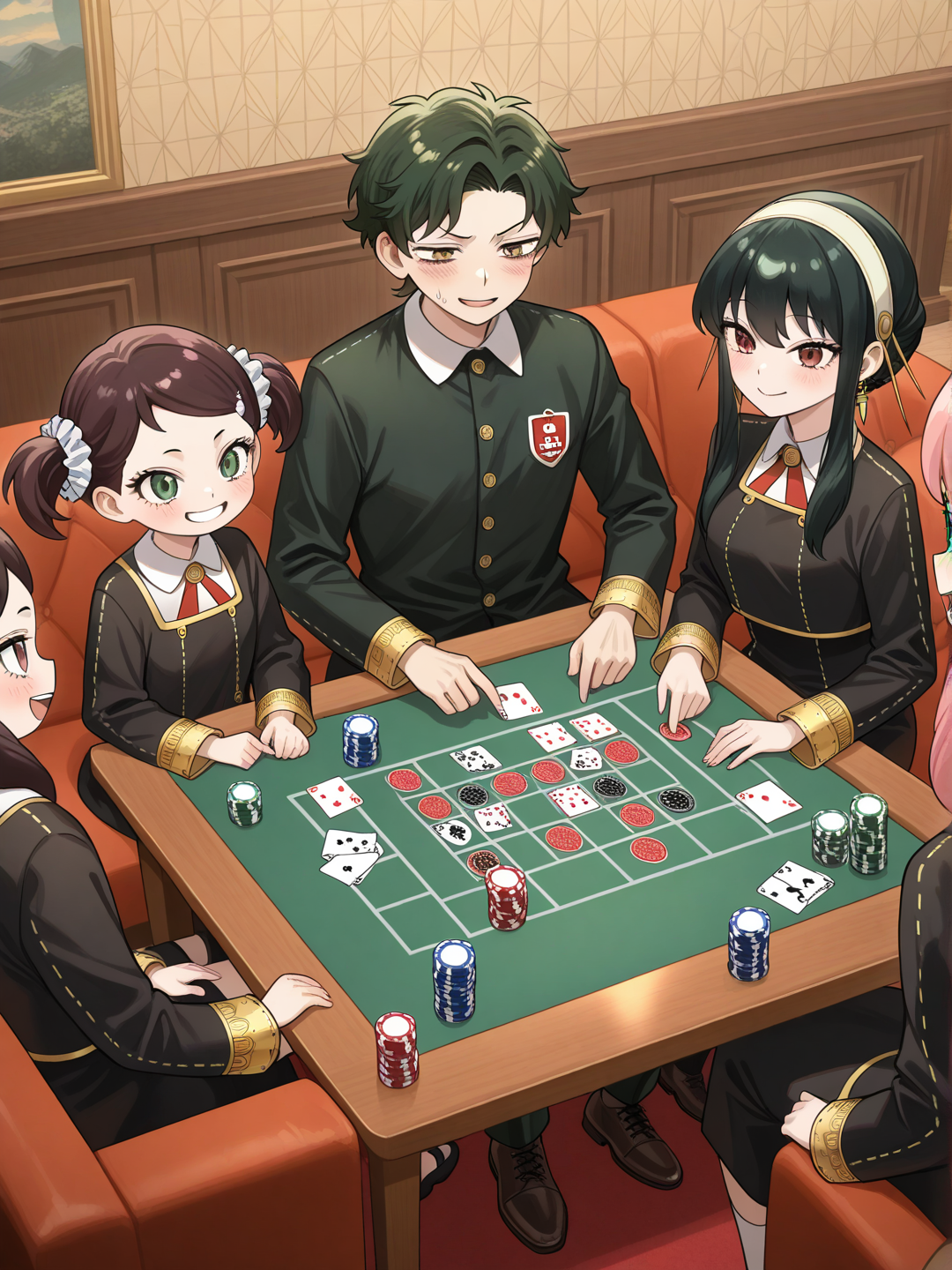 Forger fam playing cards