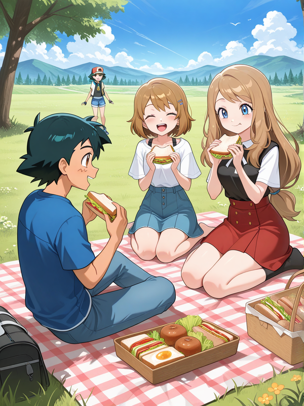 Picnic Pokémon fam
