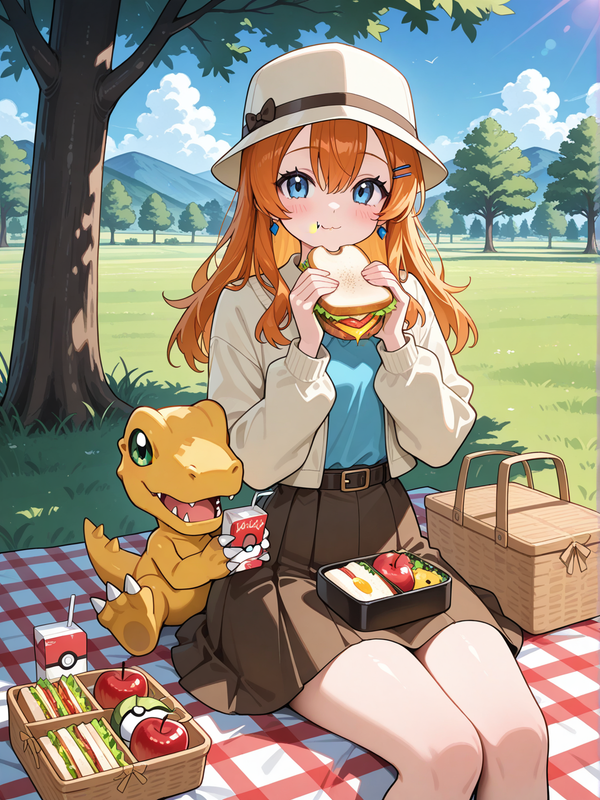 Digi picnic with poke