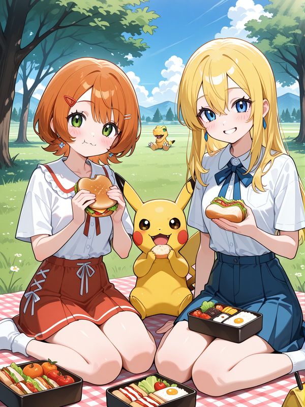 Digi picnic with poke