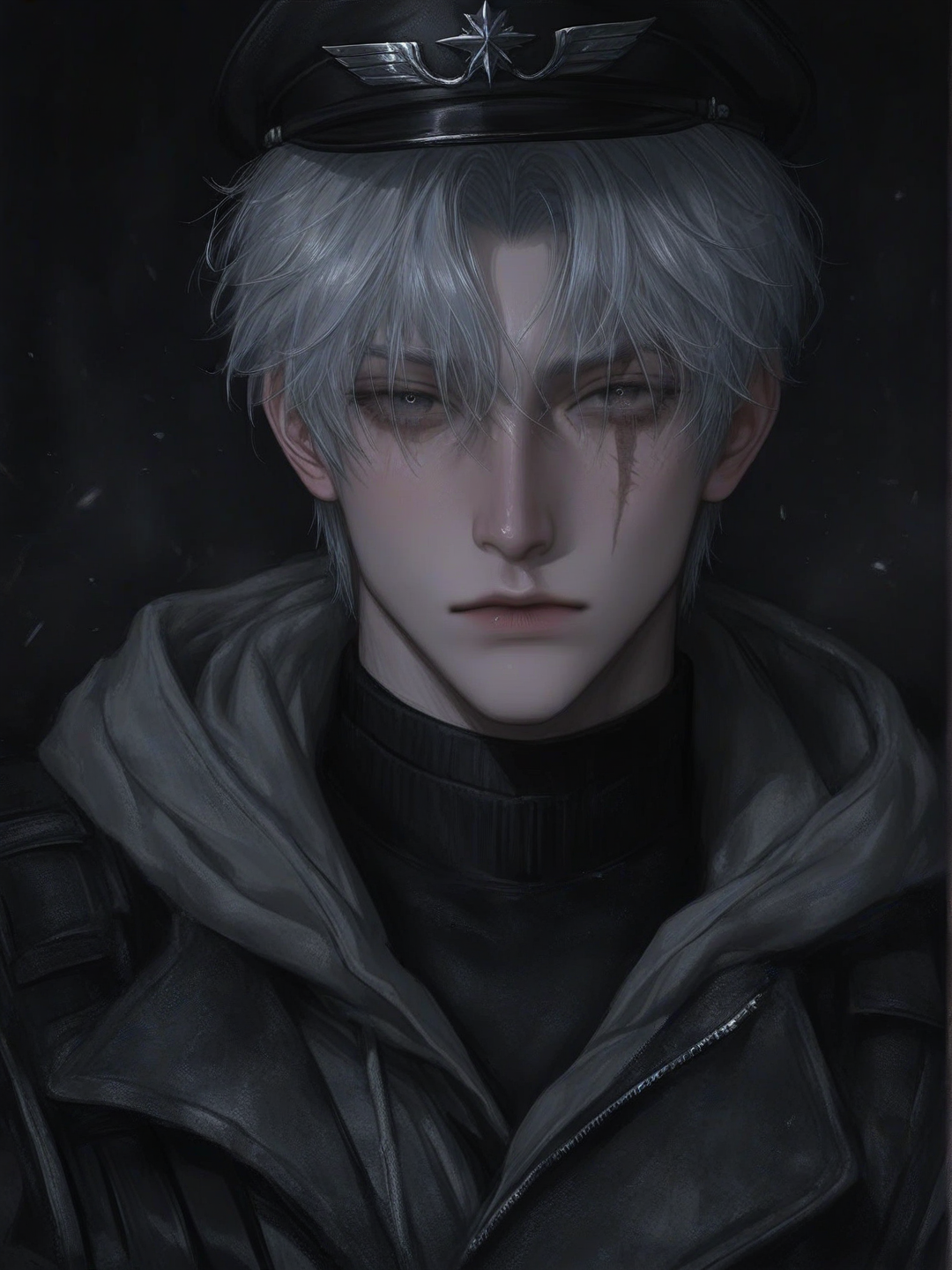 The suffering of a soldier