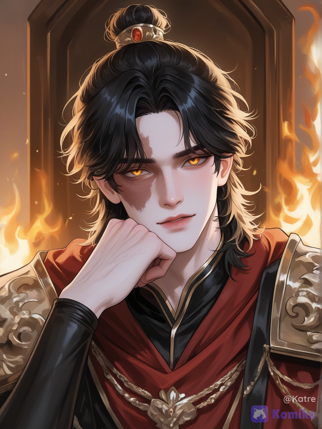 Lord with golden eyes