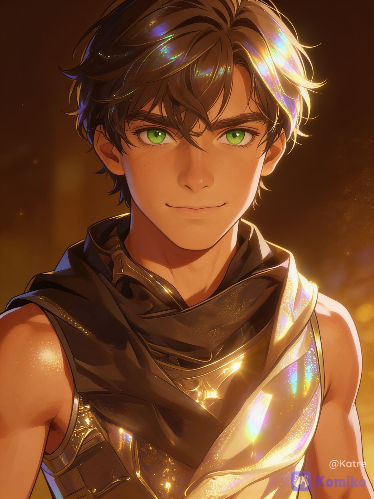 Alexios en su juventud