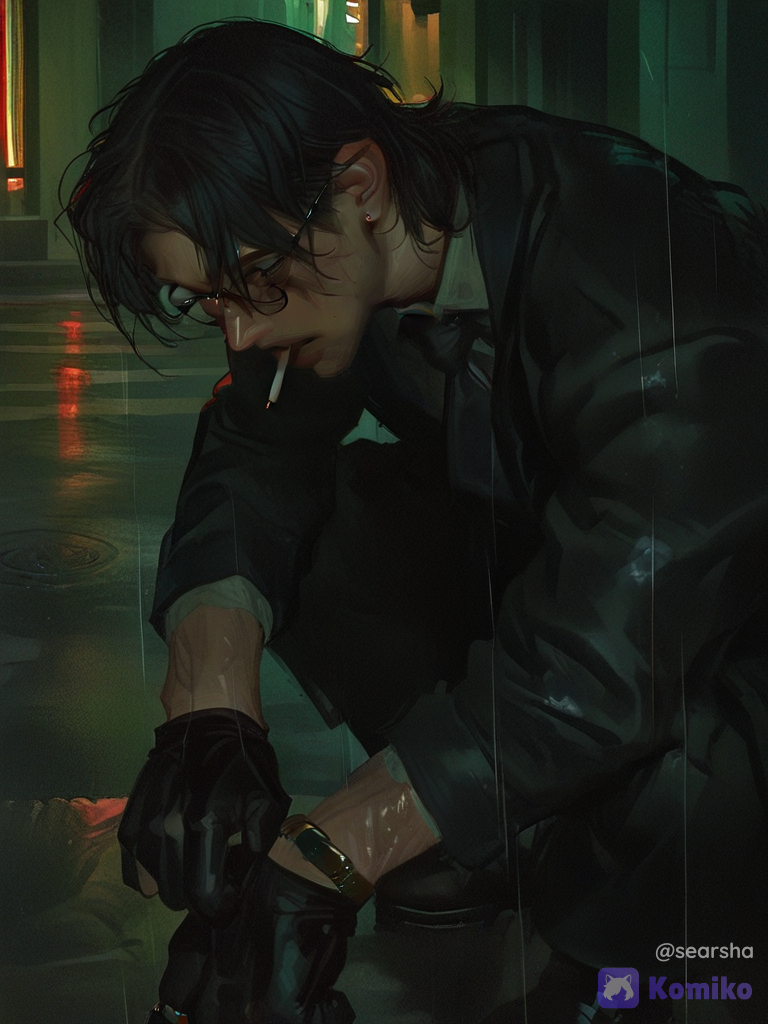 The cigarette never seems to burn out