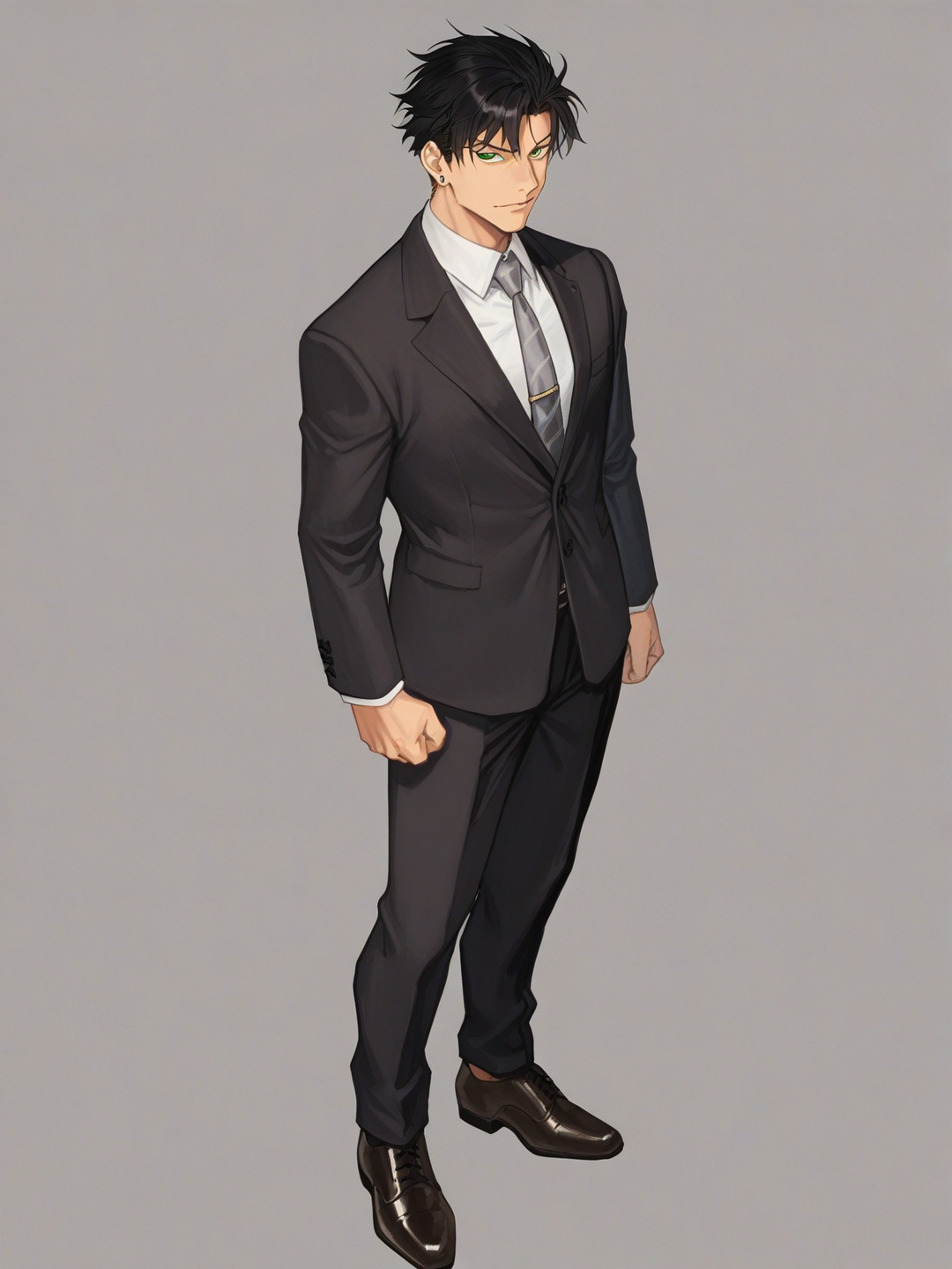 The suit never disappoints