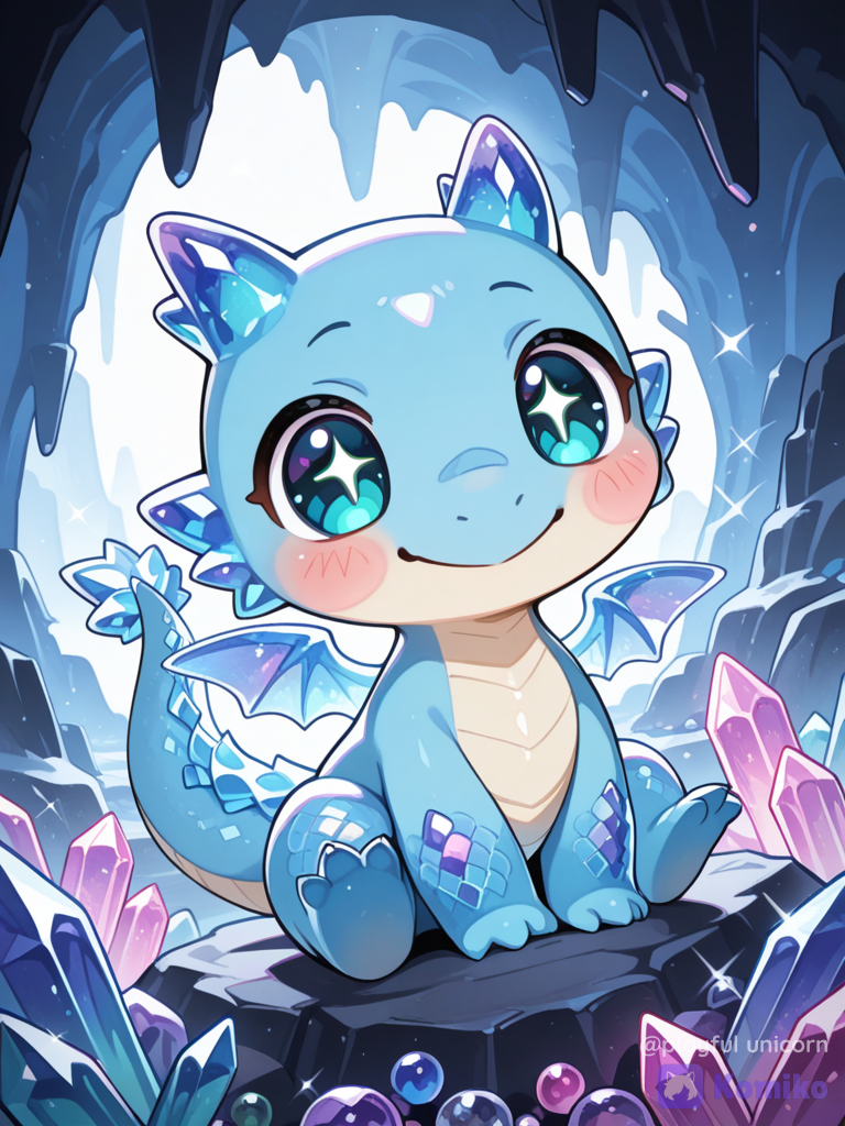 Crystal Dragon Hatchling 🐉💎