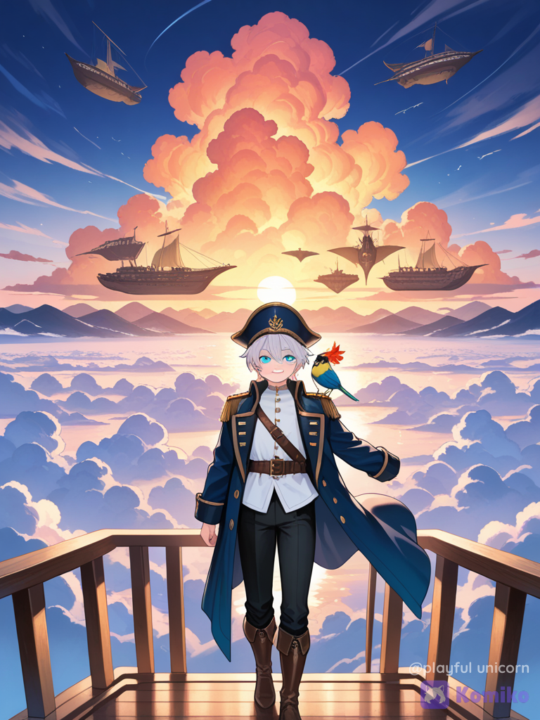 Sky Pirate Captain ☁️🏴‍☠️