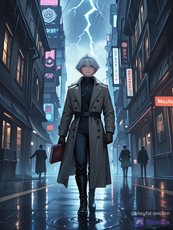 Neon Detective 🌃🔍