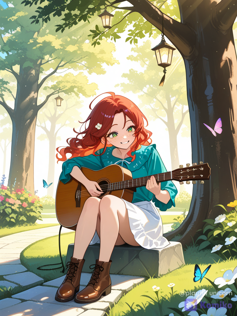 Garden Musician 🎸🌸