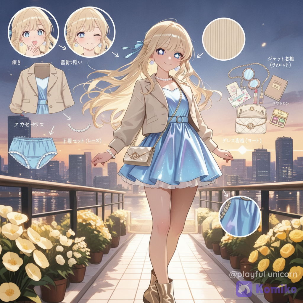 ✨ Dreamy Luxury Girl 🌸💎
