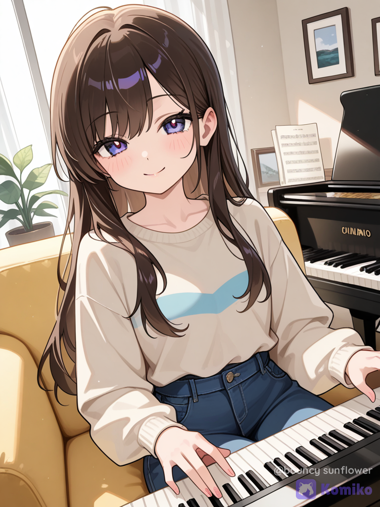 Piano girl