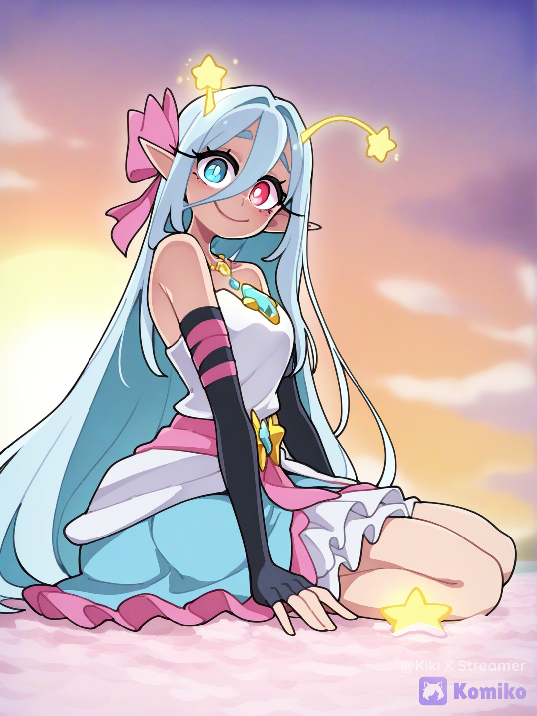 Stella Nova, the fairy of the windlight. [Galaxy Fairies of the moonlight]