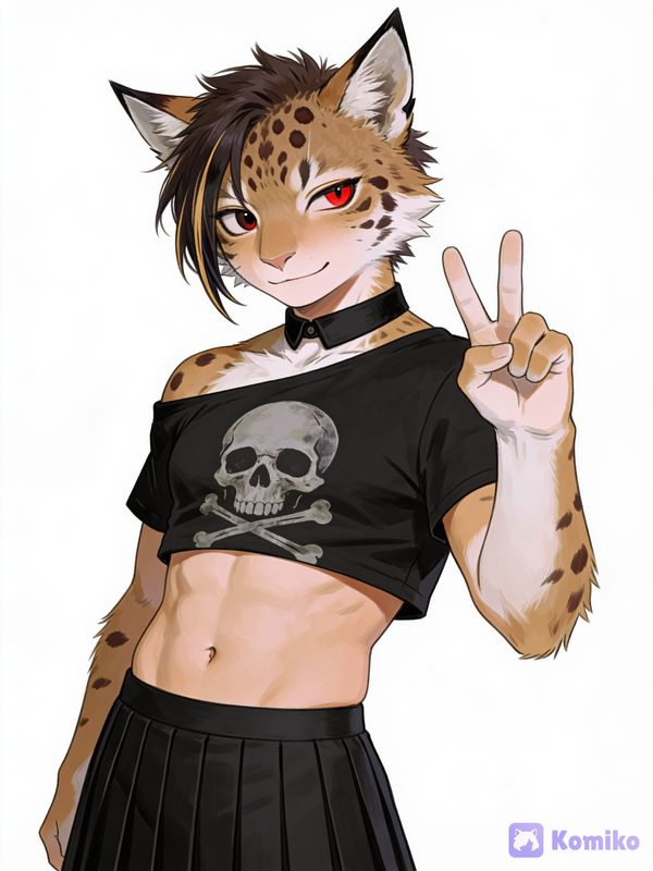 Lynx boy na vibe paz 🐱✌️